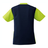 フォーク ニット付プルオーバージャケット 7037SC ライム×ネイビー BL 4589989535391 1枚　スクラブ（直送品）