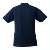 フォーク ニット付プルオーバージャケット 7037SC ネイビー×ネイビ LL 4589989535711 1枚　スクラブ（直送品）