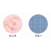 介護つなぎ服（背開き）　403421　L　ブルー 4956994402848 1枚 フットマーク（直送品）