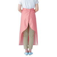 入浴介護エプロン　ハーフ　403311　ピーチ 4956994403760 1枚 フットマーク（直送品）