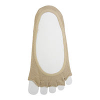 神戸生絲 シルク婦人5本指パンプスイン ゆび先なし SY305 ベージュ 4971751031277 1足（直送品）