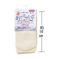 神戸生絲 婦人シルク混 おやすみくつ下 SY306 オフホワイト 4971751032328 1足（直送品）