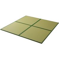 イケヒコ スカッシュ 置き畳 グリーン 1110460120606 1セット(9枚入)（直送品）