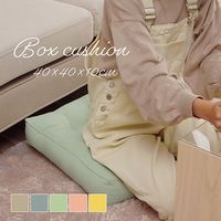 イケヒコ クララ BOXクッション ピンク 1210250221801 1個（直送品）