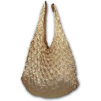 しわくちゃエコバッグBE：ベージュ 90053 12個 トレードワン（直送品）