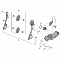 シマノ Y3HR98060 RDーR8050ーGS 右プレート組 1個（直送品）