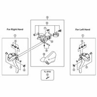 シマノ Y6WC98010 STーA070 メインレバー組 右 1個（直送品）