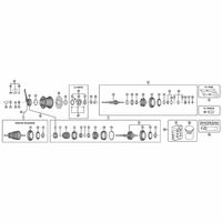シマノ Y3EV98160 SGーC3001ー7C 軸駆動体 175.5mm 1個（直送品）