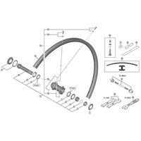 シマノ Y0CC98010 WHM8000TL F15B29ハブ軸組 1個（直送品）