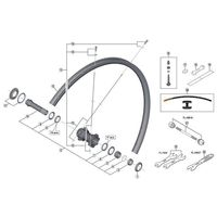 シマノ Y2A598010 HBーM8010 ハブ軸組 1個（直送品）