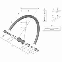 シマノ Y2BW98020 HBーRS770 右ロックナットユニット 1個（直送品）