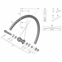 シマノ Y2BW98030 HBーRS770 軸組ユニット 1個（直送品）