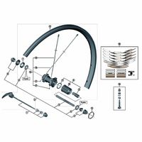 シマノ Y31F98070 FHー5800 フリーホイール部組 1個（直送品）