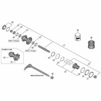シマノ Y3GX98010 FHーM9111 ハブ軸ユニット 148mm 1個（直送品）