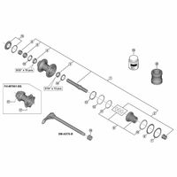 シマノ Y3FP98010 FHーMT901ーB ハブ軸ユニット 148mm 1個（直送品）
