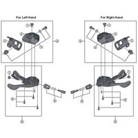 シマノ Y01U98020 SLーM9000 レバーユニット 右 1個（直送品）