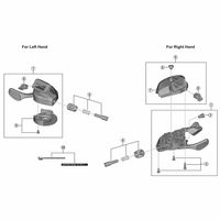 シマノ Y0GT98030 SLーM8100ーI シフティングレバーユニット(右用) 1個（直送品）
