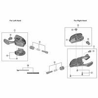 シマノ Y0GU98030 SLーM8100ーI シフティングレバーユニット(左用) 1個（直送品）