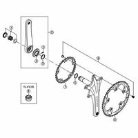 シマノ Y13098200 TLーFC35 クランク取付け工具 (FCーM970用) 1個（直送品）