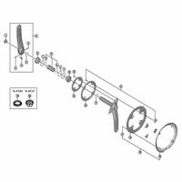 シマノ Y1VL98020 FCーT8000 ギア固定ボルト4P/パーツ4P 1個(4組)（直送品）