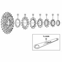 シマノ 9Tギア （ツバ付ギア） Y1Z70900L 1.（直送品）