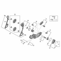 シマノ Y3FC98010RDーRX805ーGSB軸組 Y3FC98010 1個（直送品）