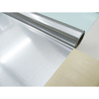 菊池襖紙工場 粘着メタルシートパック ヘアーライン MS-S3 1セット（5本入）（直送品）