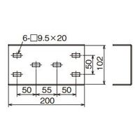ネグロス電工 継ぎ金具 DRG1N 1個（直送品）