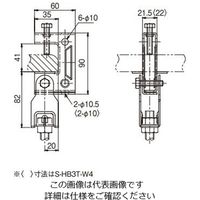 ネグロス電工 吊り金具 ステンレス SHB3TW4 1個（直送品）