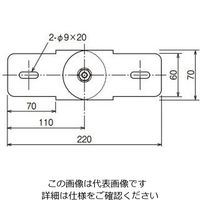 ネグロス電工 上下自在継ぎ金具 NPRFG1 1個（直送品）