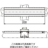 ネグロス電工 エルボカバー 標準色塗装 PDX1FN 1個（直送品）