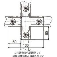 ネグロス電工 エルボ 標準色塗装 PDX2 1個（直送品）