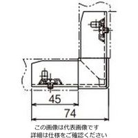 ネグロス電工 エルボ 標準色塗装 PDI1 1個（直送品）