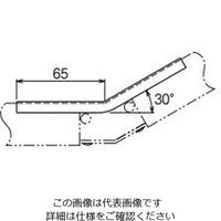ネグロス電工 エルボカバー(30°)標準色 PDI130F 1個（直送品）