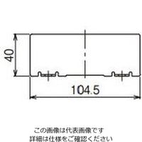 ネグロス電工 白色SWBOX用セパレーター WSBSP 1個（直送品）