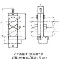 ネグロス電工 ケーブラー(2段用) K502A 1個（直送品）