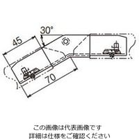 ネグロス電工 エルボ(30°) 標準色塗装 PDO130 1個（直送品）