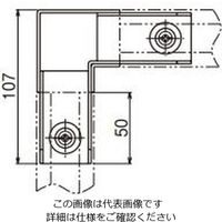 ネグロス電工 エルボ 標準色塗装 PDL1 1個（直送品）