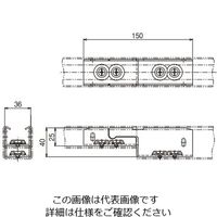 ネグロス電工 異径継ぎ金具 DG2R1U 1個（直送品）