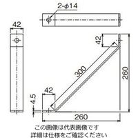 ネグロス電工 ネグストラット フレーム金具 41C1 1袋(1個)（直送品）