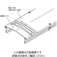 ネグロス電工 屋根形カバーたわみ防止具溶融 ZCVJ70Y 1個（直送品）
