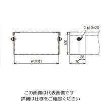 ネグロス電工 アルミダクト用エンドキャップ ADC2010 1袋(1個)（直送品）