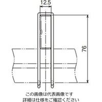 ネグロス電工 軽みぞ形鋼交差金具 U38C 1箱(50個)（直送品）