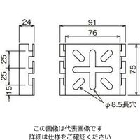ネグロス電工 スモールブラケット WMRBK5 1個（直送品）