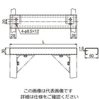 ネグロス電工 配管システムチャンネル溶融亜 ZDP3G51 1本（直送品）