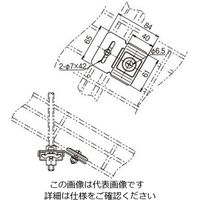 ネグロス電工 バーチカルハンガーホルダー WMRS3 1個（直送品）