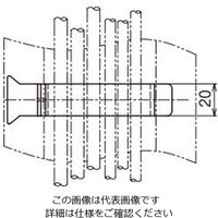 ネグロス電工 電線保持具 DKB12 1袋(20個)（直送品）