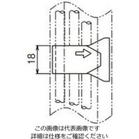 ネグロス電工 電線保持具 DKB1N 1箱(20個)（直送品）
