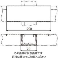 ネグロス電工 エルボカバー スーパーダイマ SDDX7FN 1個（直送品）