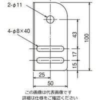 ネグロス電工 分岐接続金具 WRBT 1対（直送品）